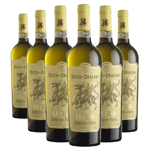 Case of 6 Rocce del Dragone Greco di Tufo 75cl White Wine